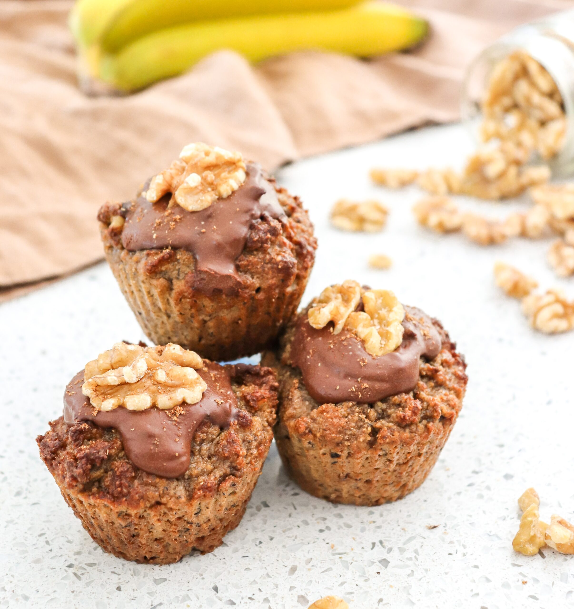 Spiced Walnut Muffin
