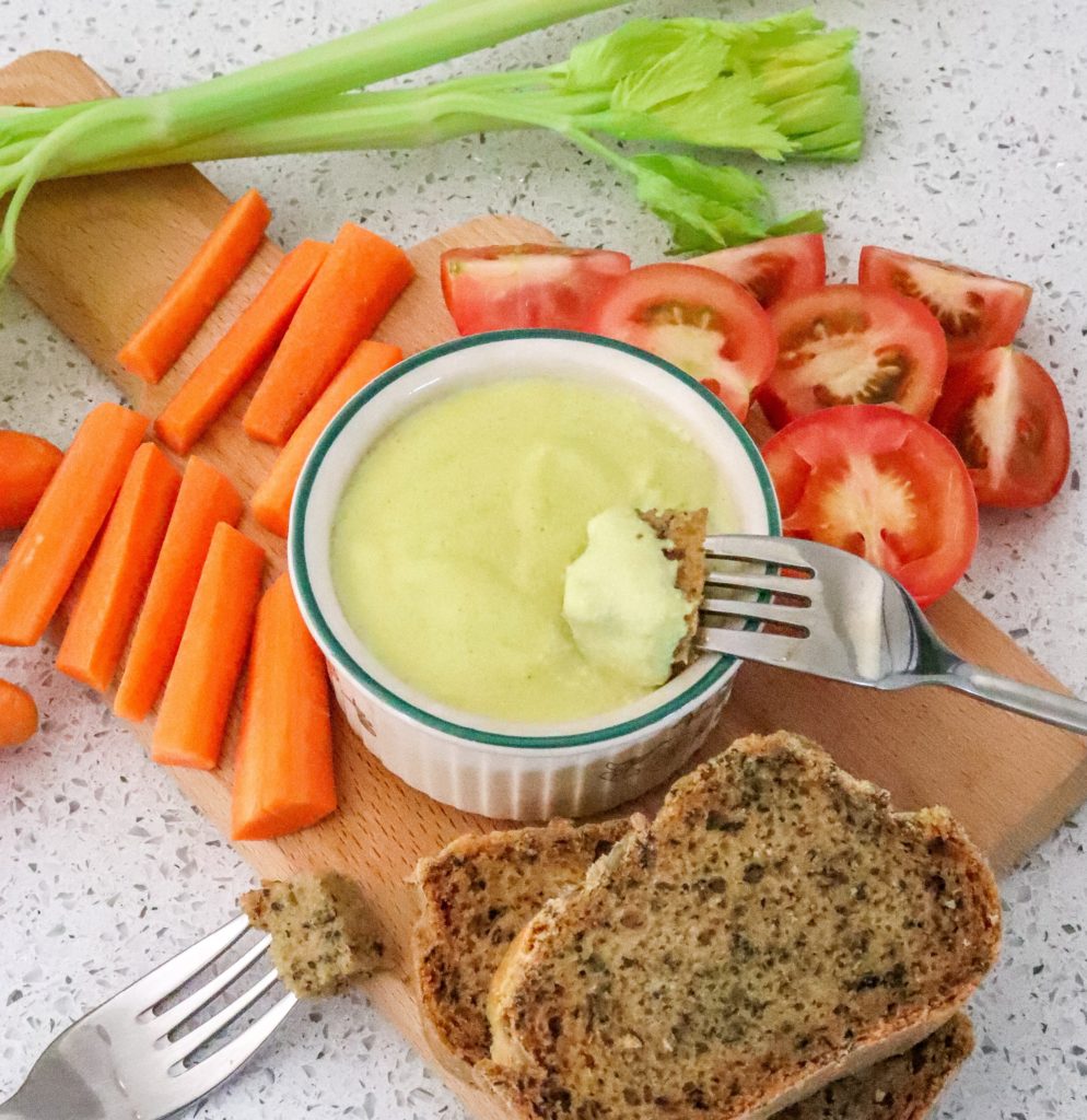 macadamia and sunflower vegan cheese