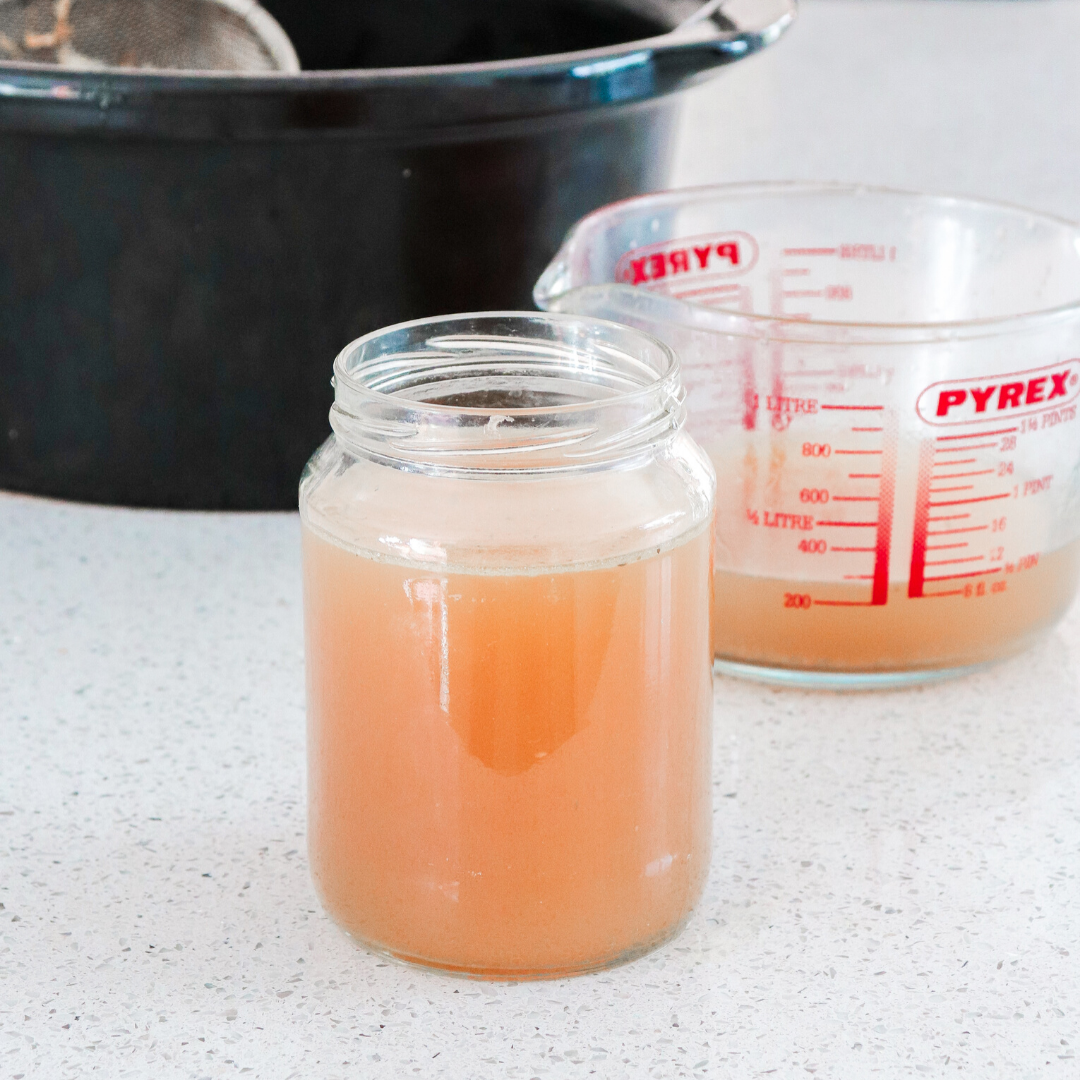 slow cooker bone broth recipe