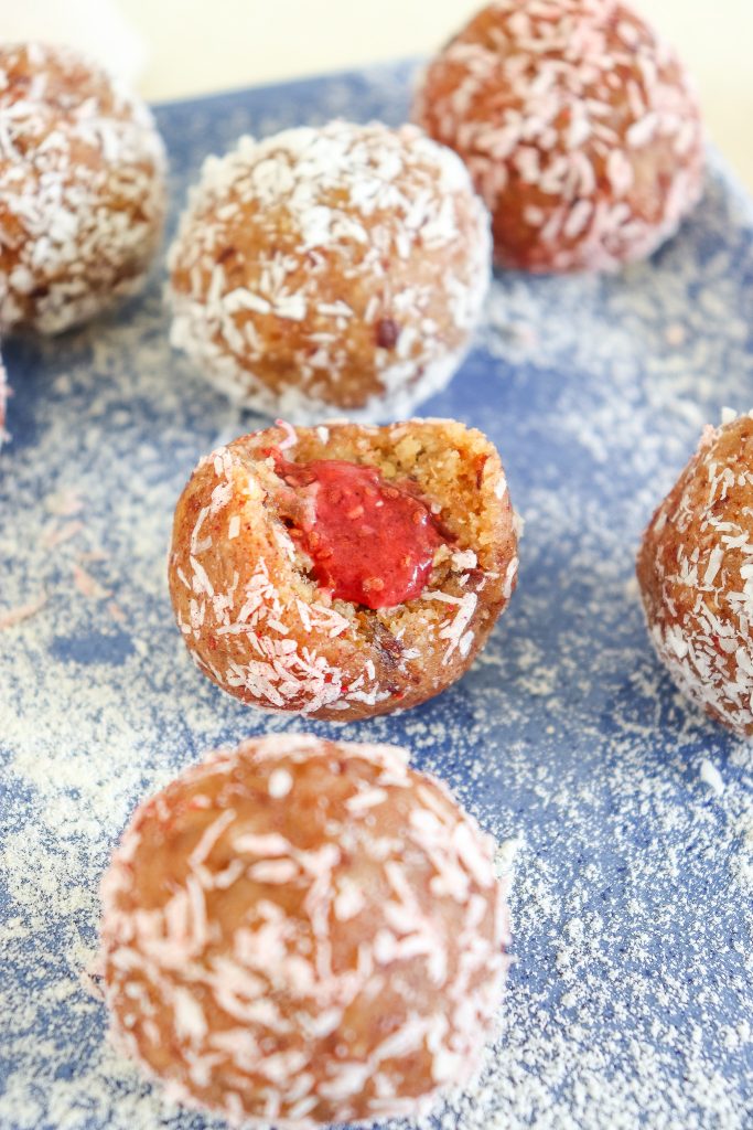 healthy doughnut energy ball recipe