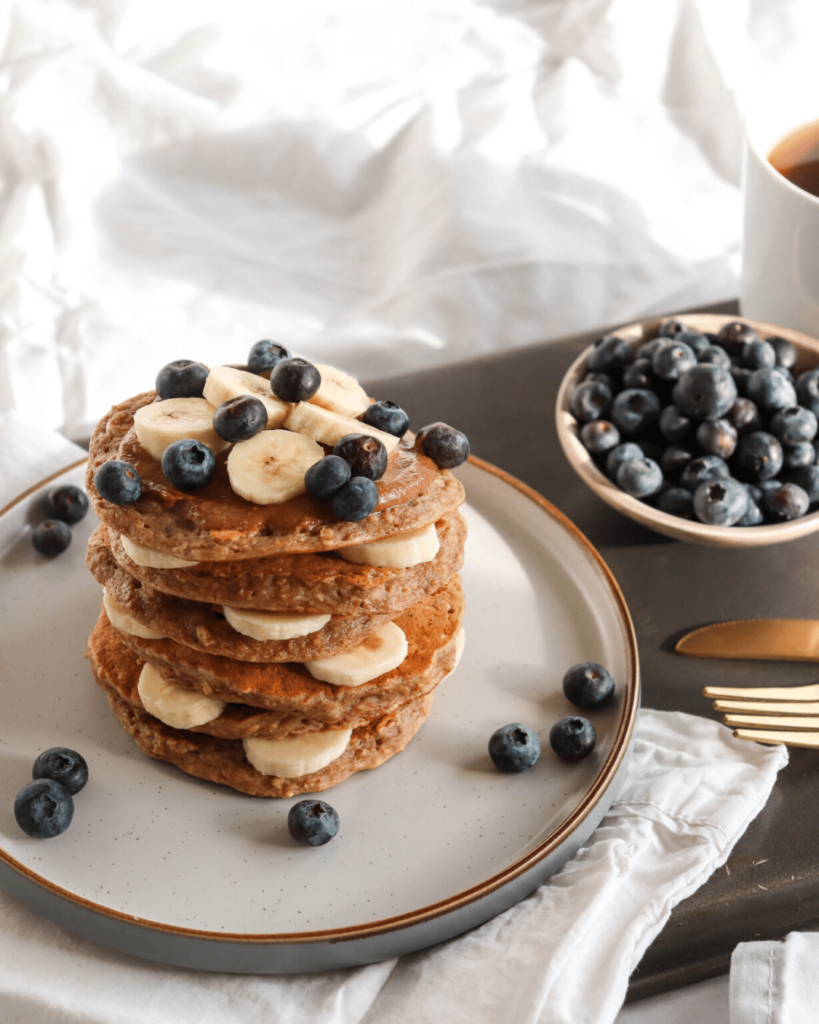 Banana Oat Pancakes