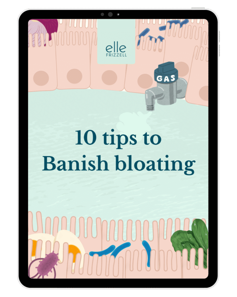 Nutrition tips to banish bloating - Free download