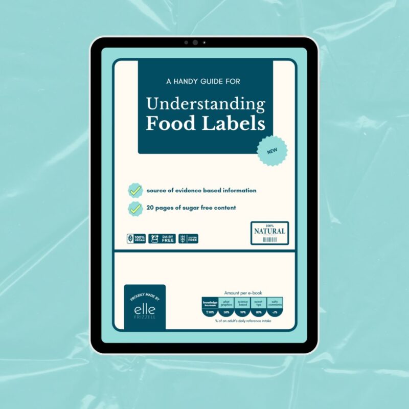 A handy guide for understanding food labels