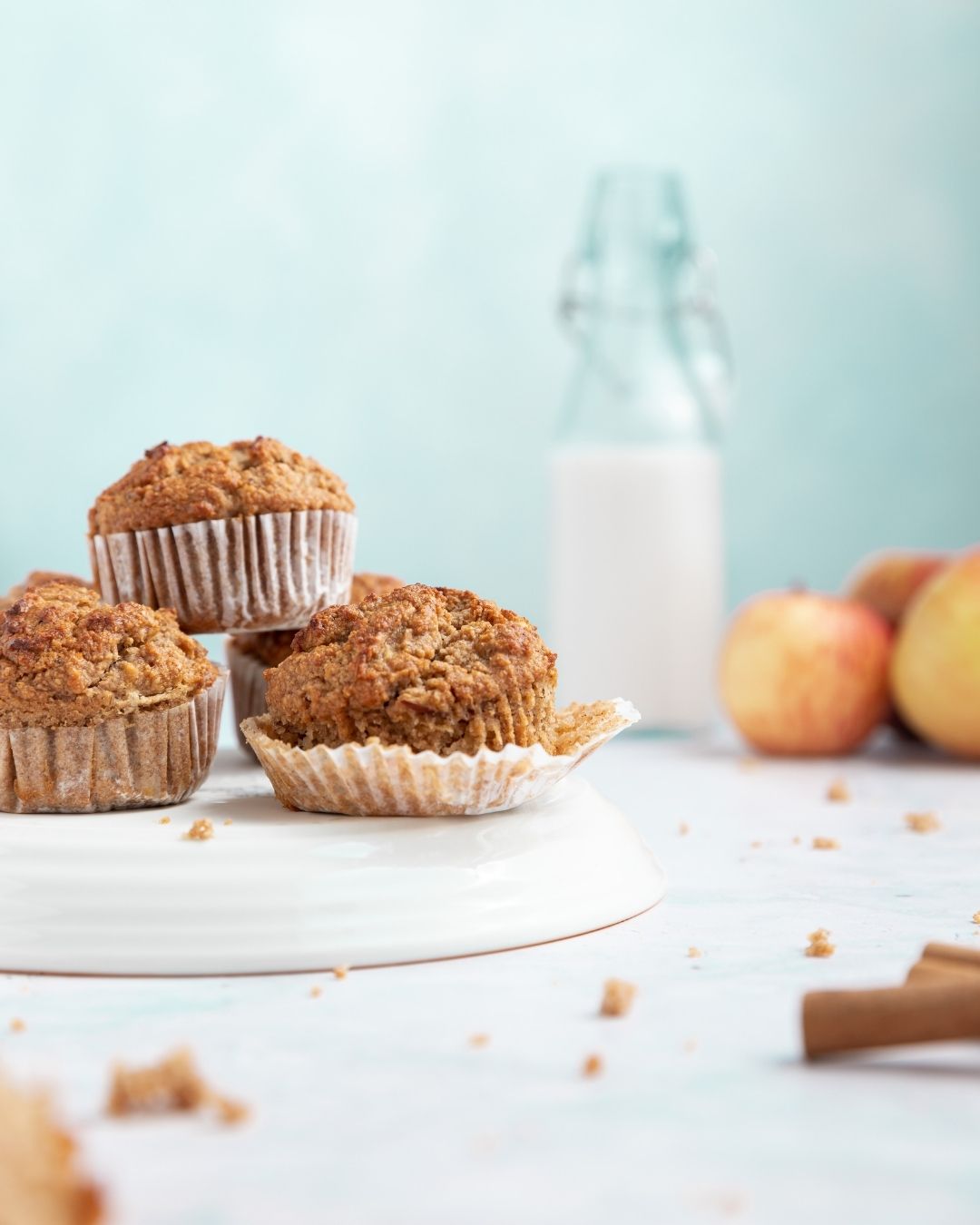 Apple cinnamon muffins gluten free